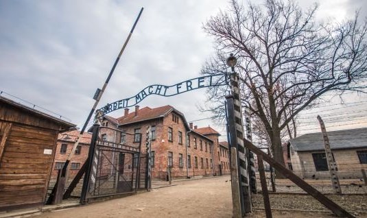 Ex campo di concentramento ad Auschwitz
